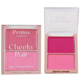 Dúo de Rubores Cheeky Pair - Prolux | Cosméticos al por Mayor