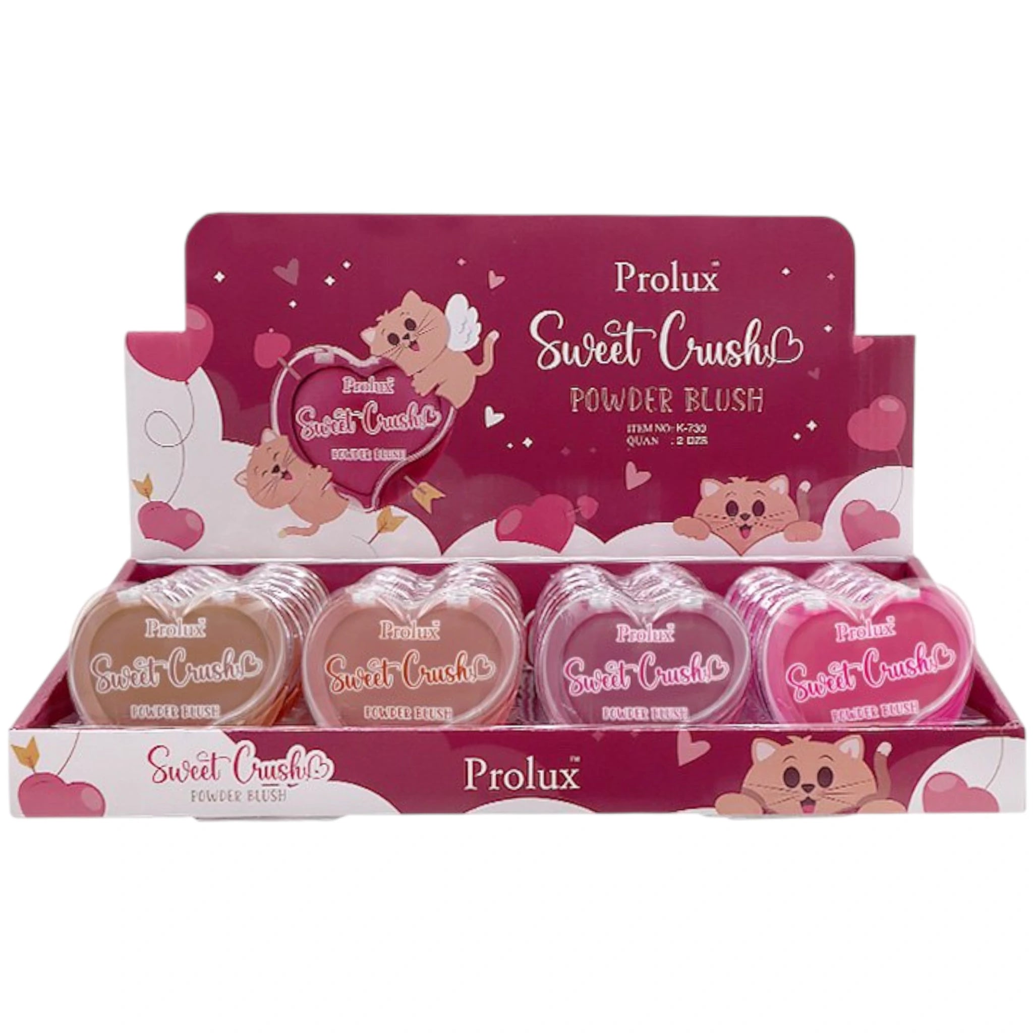 Rubor en Polvo Sweet Crush - Prolux | Cosméticos al por Mayor