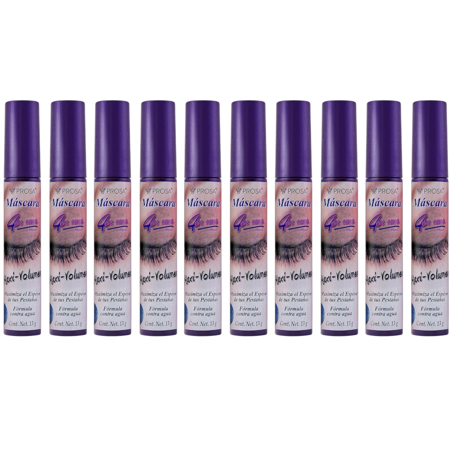 Máscara de Pestañas 4 en 1 Maxi-Volume Prosa | Cosméticos al por Mayor