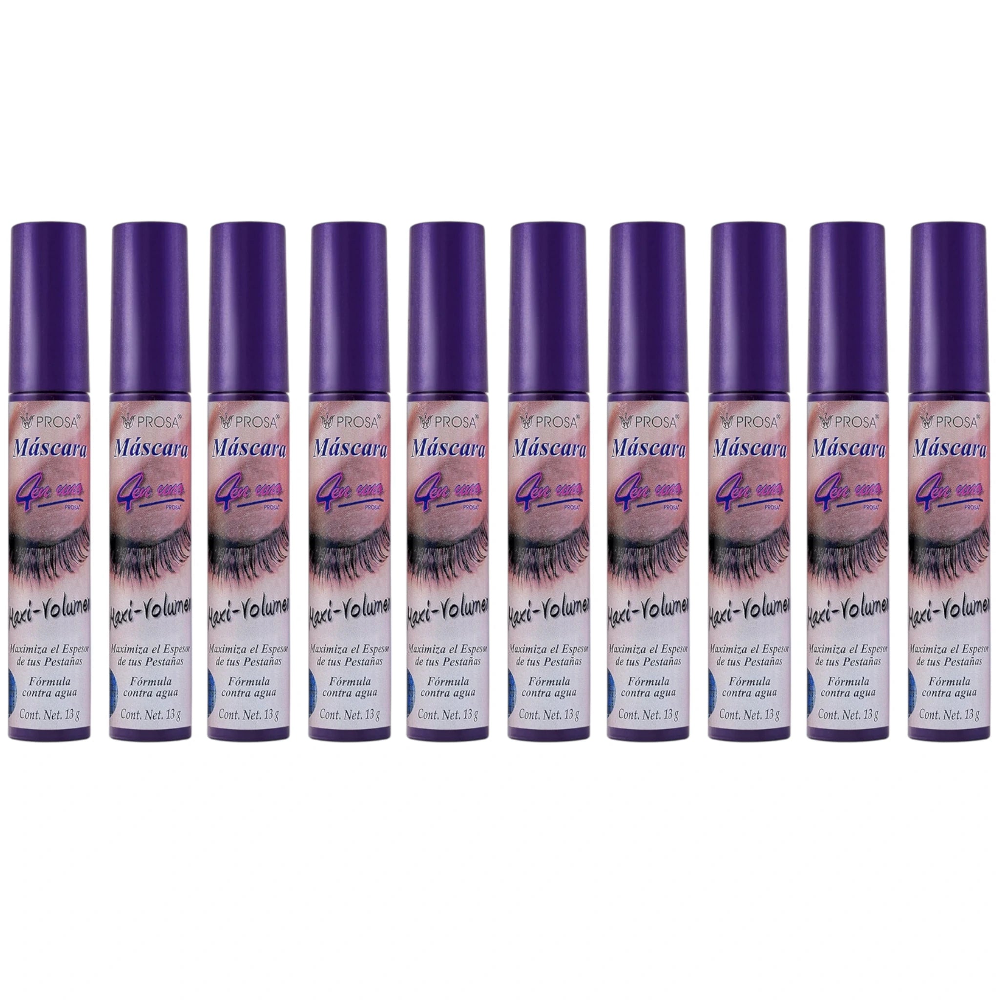 Máscara de Pestañas 4 en 1 Maxi-Volume Prosa | Cosméticos al por Mayor