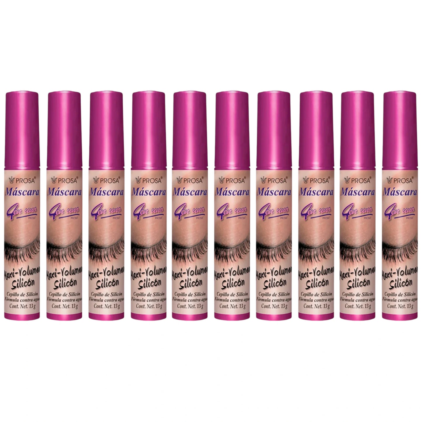 Máscara de Pestañas 4 en 1 Maxi-Volume Prosa | Cosméticos al por Mayor