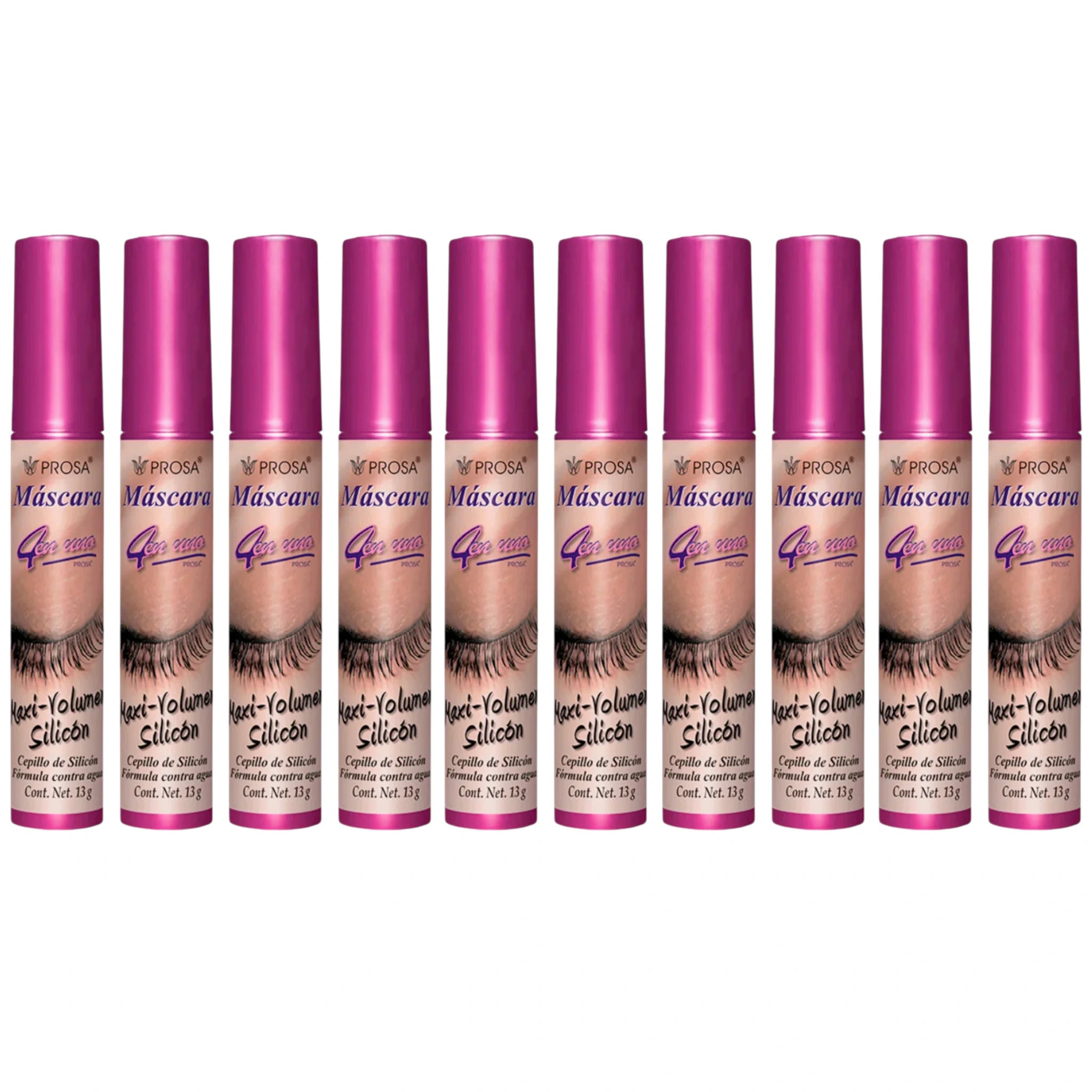 Máscara de Pestañas 4 en 1 Maxi-Volume Prosa | Cosméticos al por Mayor