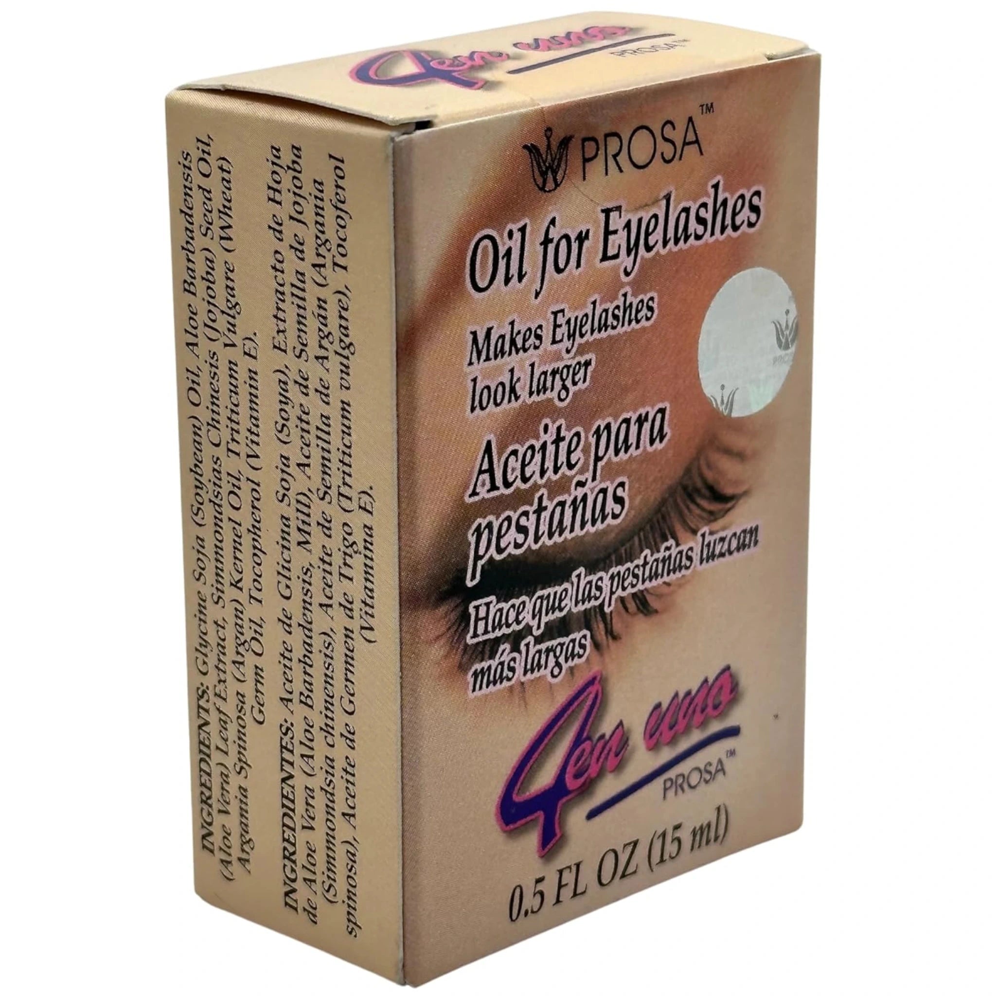 Aceite 4 en 1 para Pestañas - Prosa | Cosméticos al por Mayor