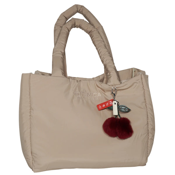 Bolso Puffy con Charm - Totemica | Cosméticos al por Mayor