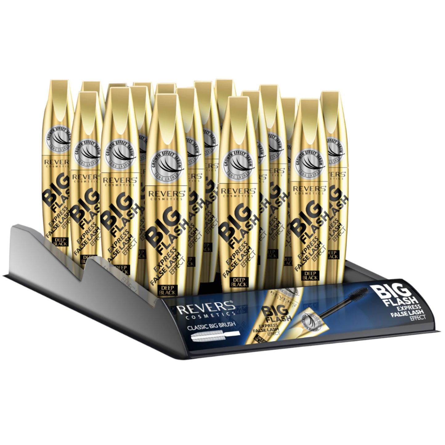 Máscara de Pestañas Big Flash Revers Cosmetics | Cosméticos al por Mayor