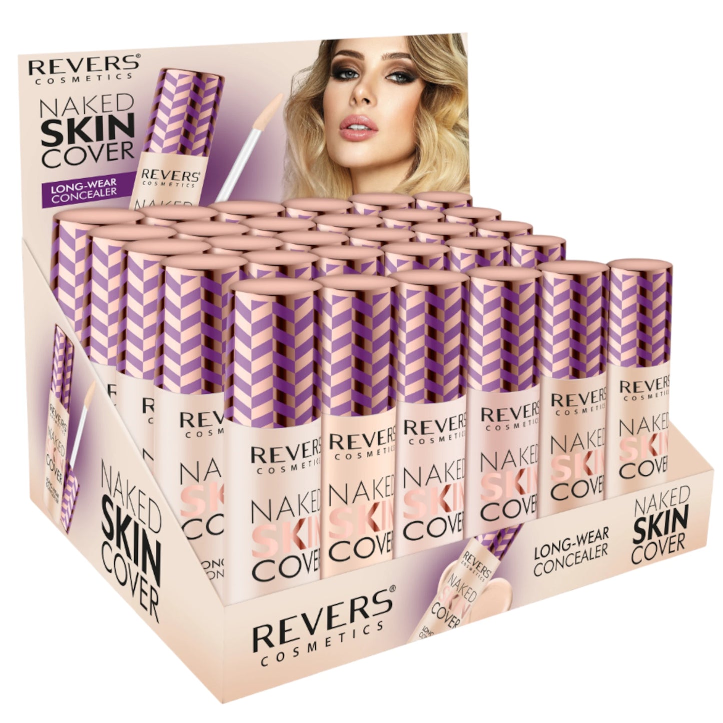 Corrector Líquido Naked Skin Cover Revers Cosmetics | Cosméticos al por Mayor