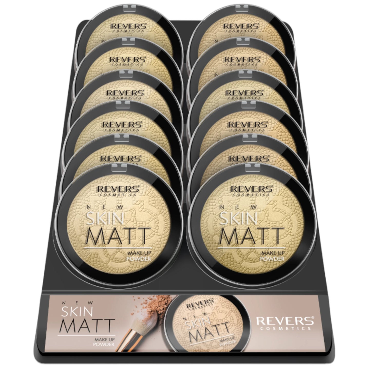 Polvos New Skin Matt Mattyfying Revers Cosmetics | Cosméticos al por Mayor