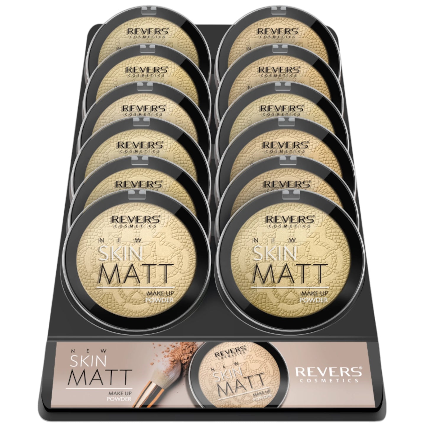 Polvos New Skin Matt Mattyfying Revers Cosmetics | Cosméticos al por Mayor