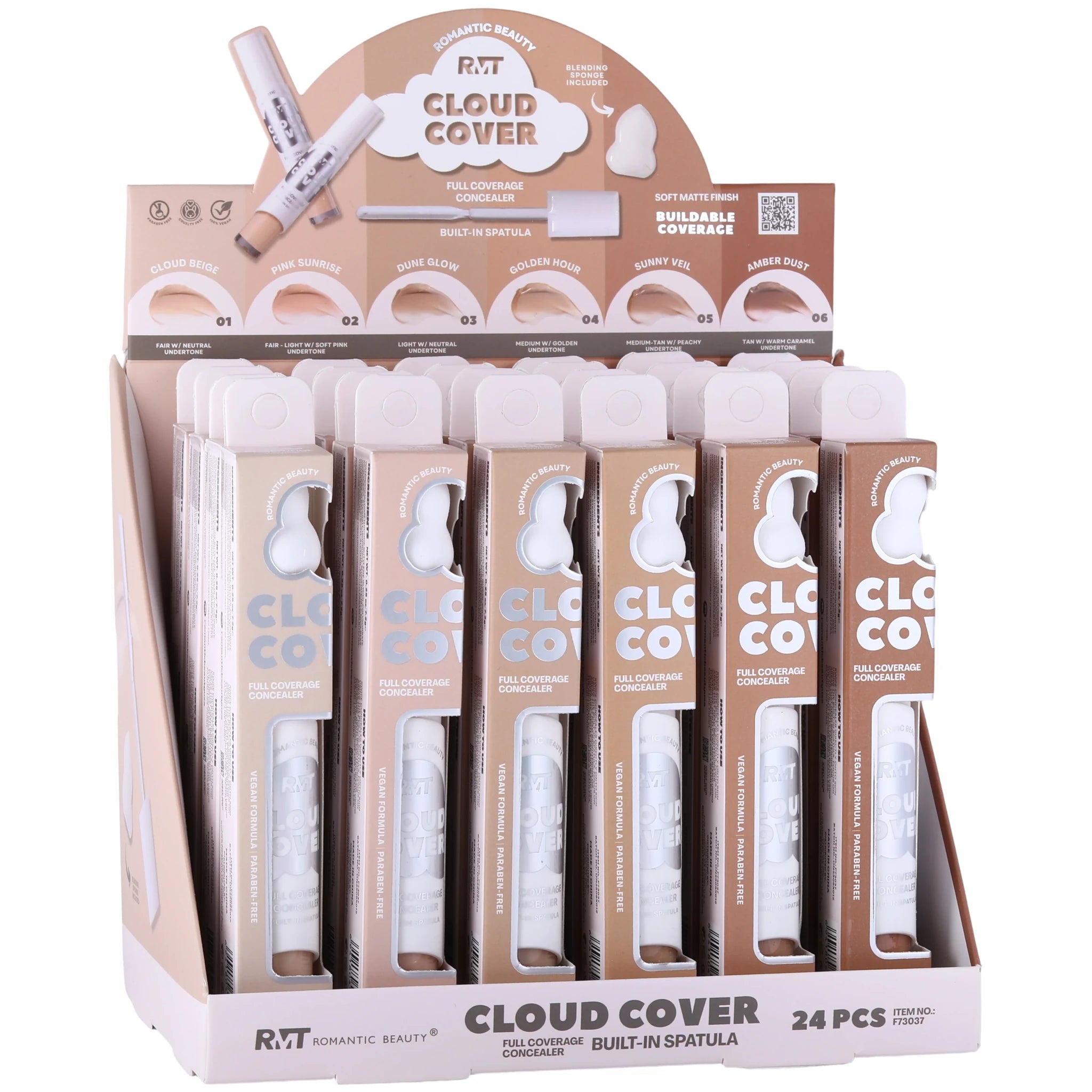 Corrector Cloud Cover - Romantic Beauty | Cosméticos al por Mayor