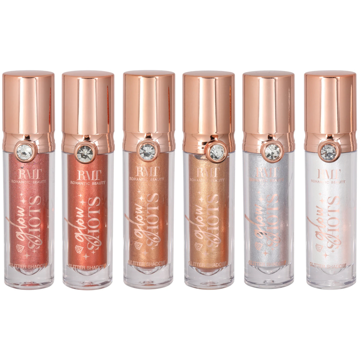 Sombra Líquida Glow Shots Romantic Beauty | Cosméticos al por Mayor