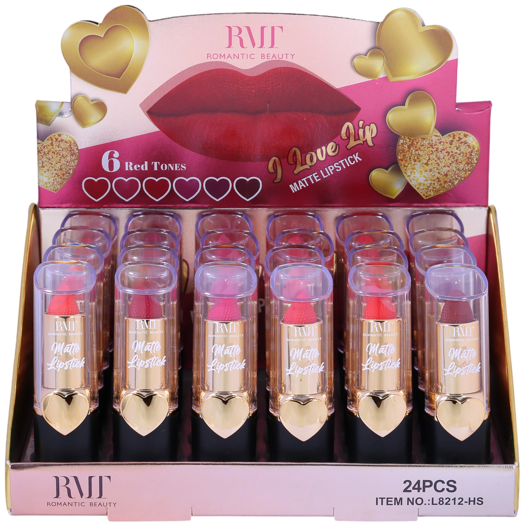 Lápiz Labial Mate I Love Lip Romantic Beauty | Cosméticos al por Mayor