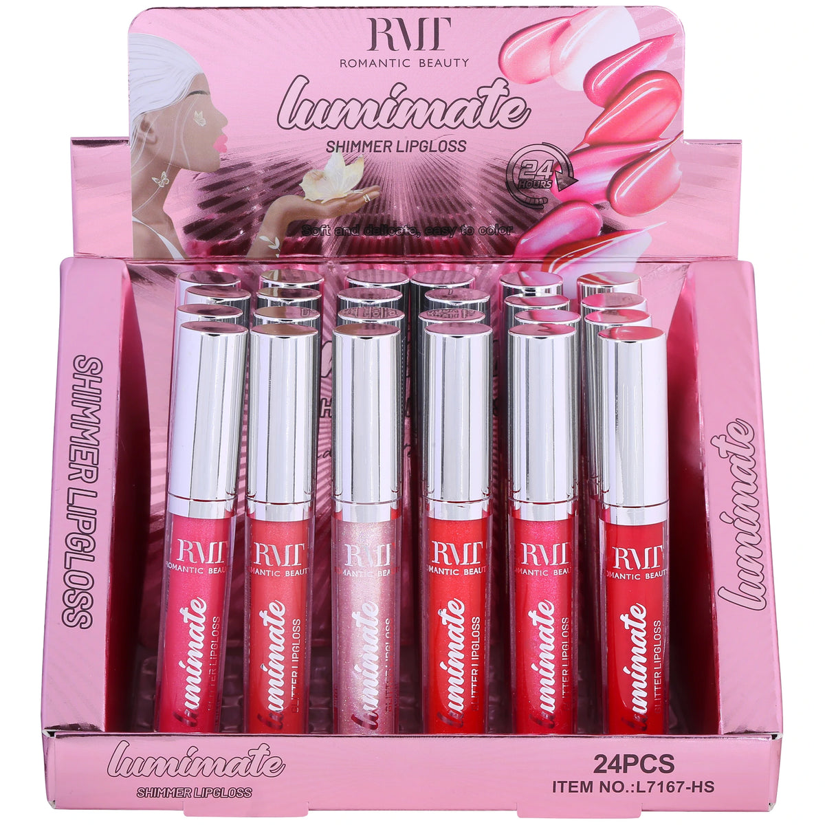 Brillo Labial Luminate HS - Romantic Beauty | Cosméticos al por Mayor