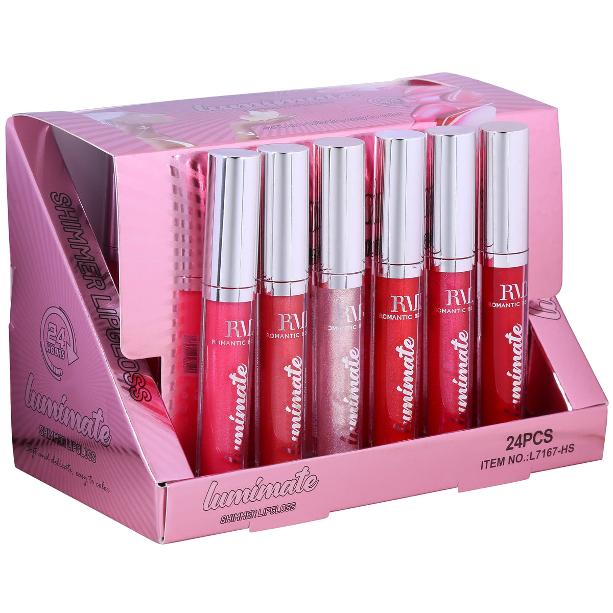 Brillo Labial Luminate HS - Romantic Beauty | Cosméticos al por Mayor