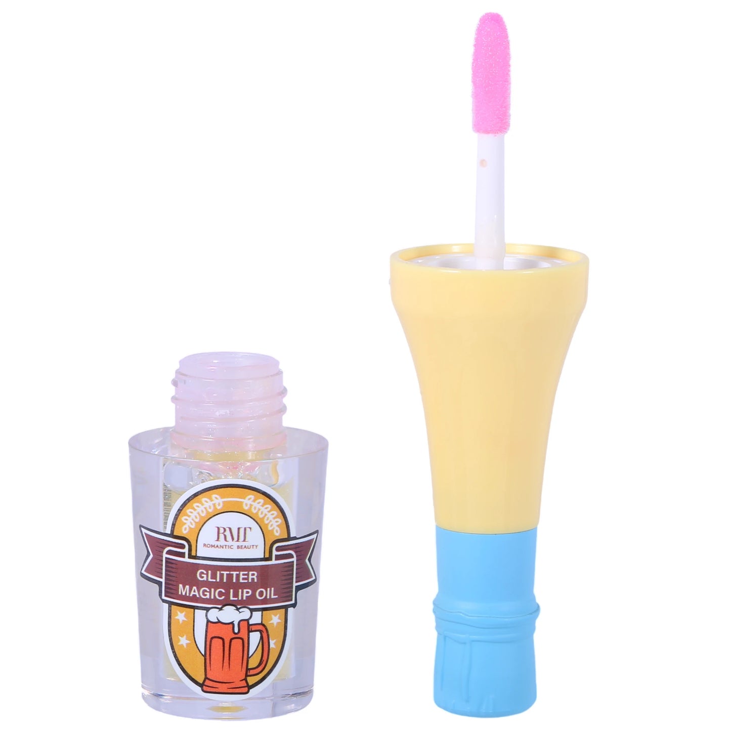 Aceite Labial Pastel Glitter Magic Romantic Beauty | Cosméticos al por Mayor