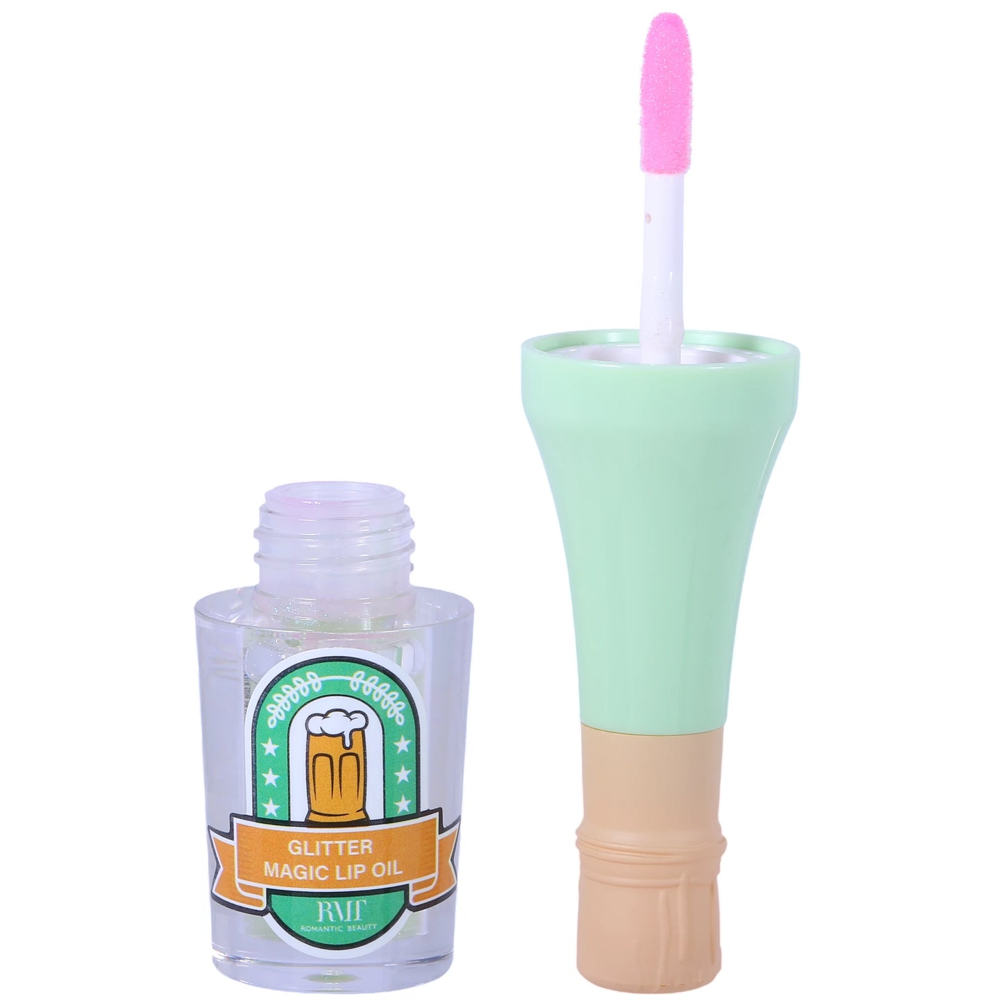 Aceite Labial Pastel Glitter Magic Romantic Beauty | Cosméticos al por Mayor