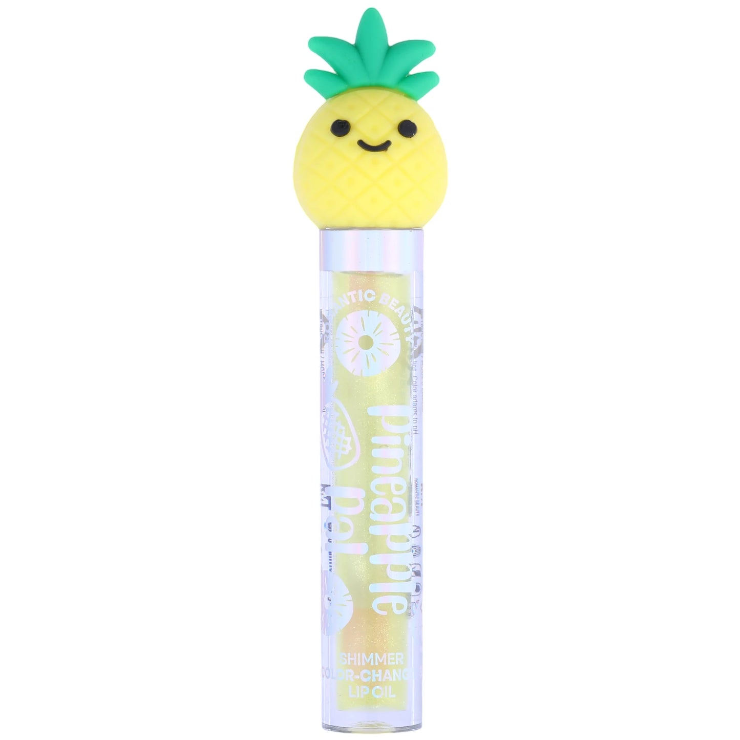 Aceite Labial Pineapple Pal Shimmer Romantic Beauty - Venta al por Mayor Display 24 Unidades (L7223)