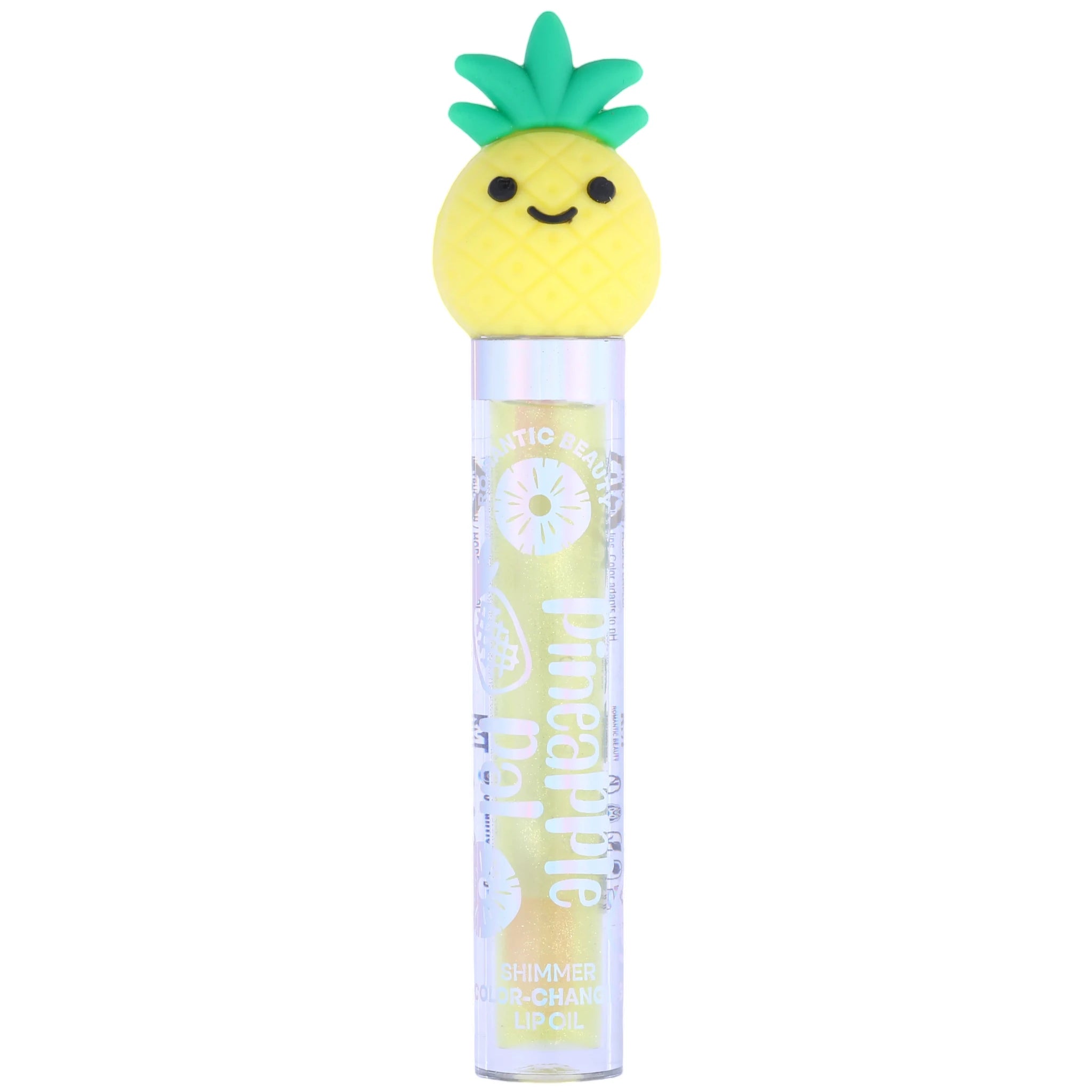 Aceite Labial Pineapple Pal Shimmer Romantic Beauty - Venta al por Mayor Display 24 Unidades (L7223)