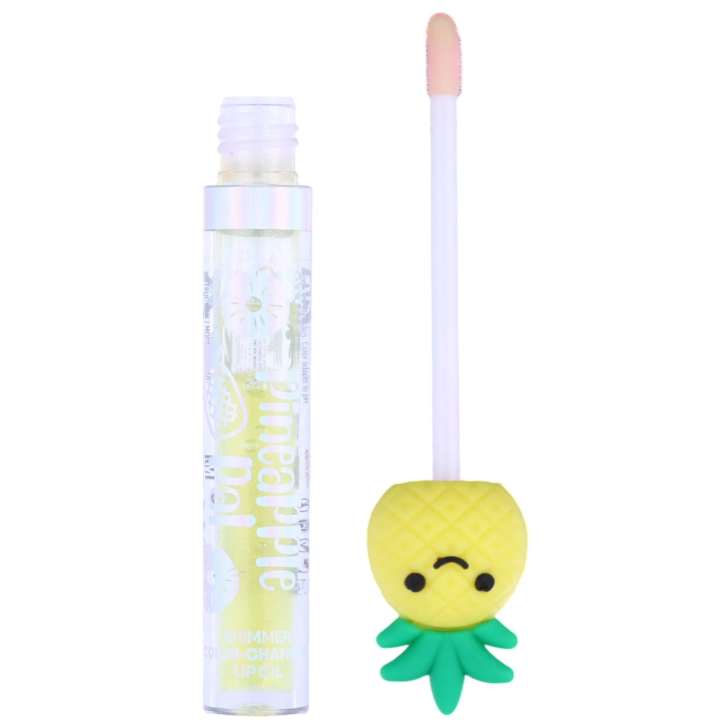 Aceite Labial Pineapple Pal Shimmer Romantic Beauty - Venta al por Mayor Display 24 Unidades (L7223)