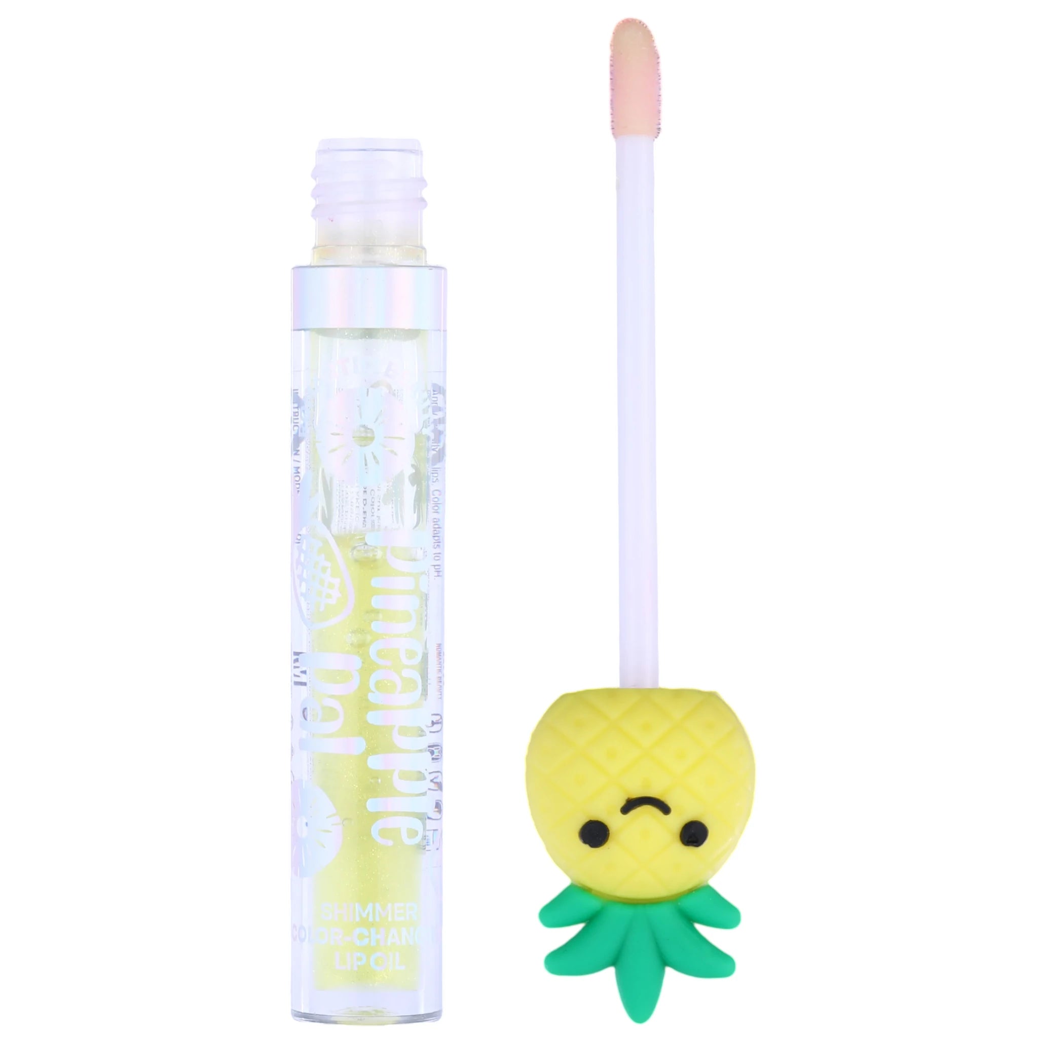 Aceite Labial Pineapple Pal Shimmer Romantic Beauty - Venta al por Mayor Display 24 Unidades (L7223)
