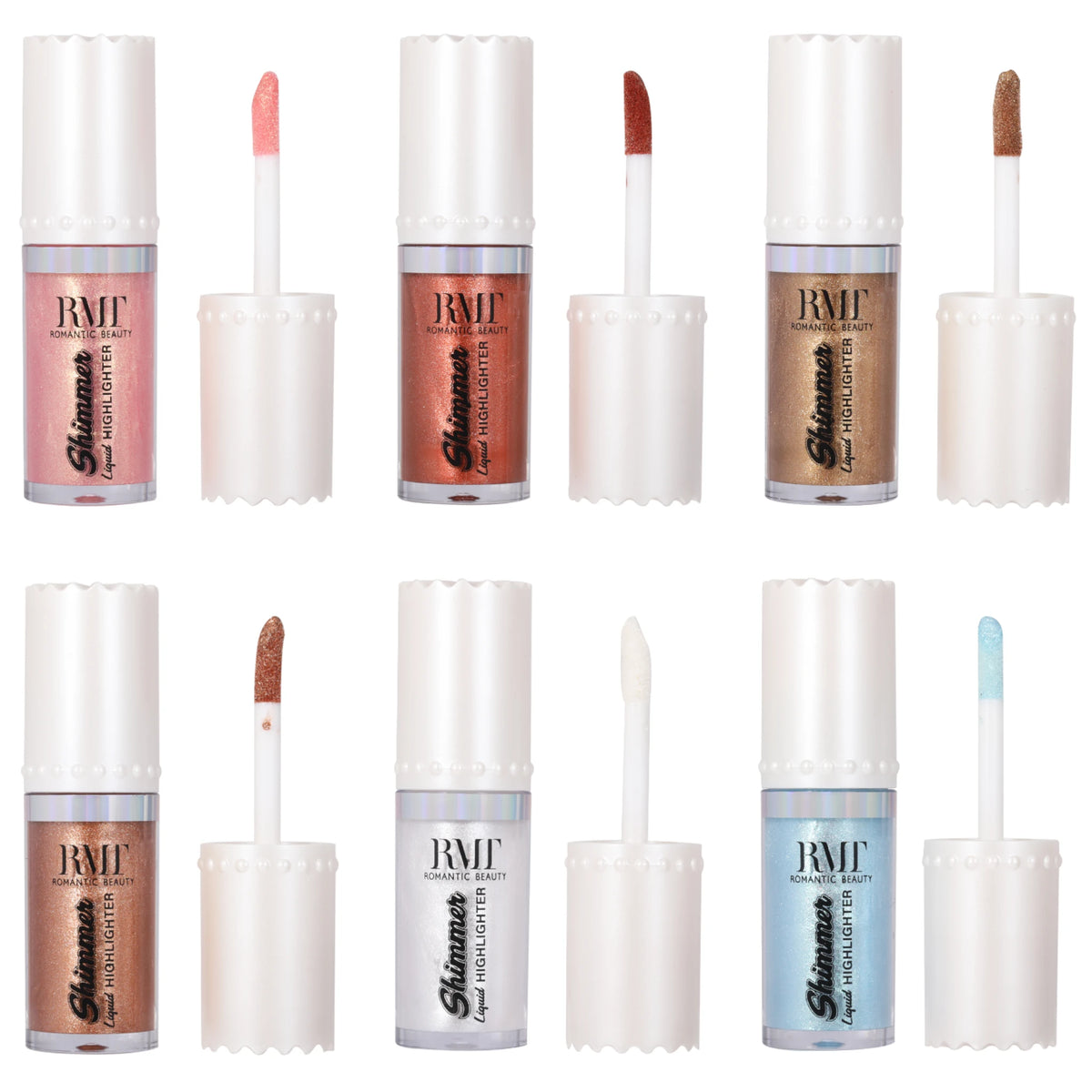 Iluminador Líquido Shimmer Romantic Beauty | Cosméticos al por Mayor