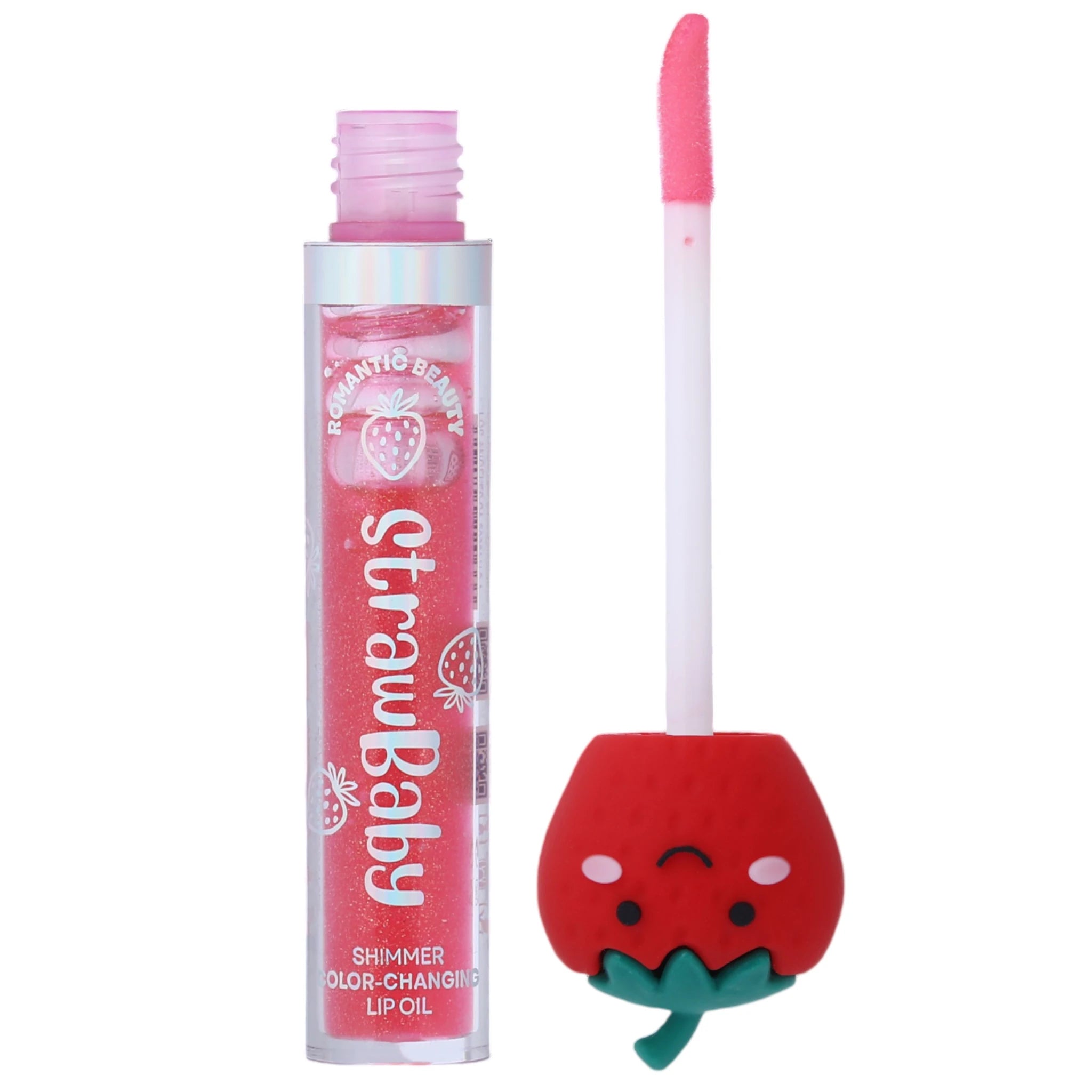 Aceite Labial Strawbaby Shimmer Romantic Beauty | Cosméticos al por Mayor