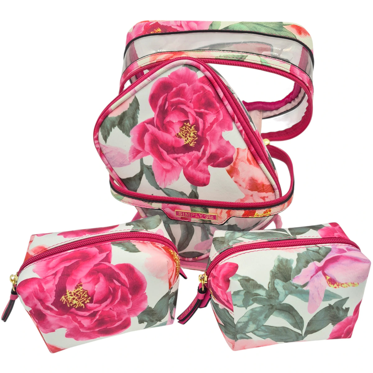 Estuche Maquillaje Floral Simply Bella | Cosméticos al por Mayor