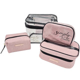 Estuche Maquillaje Rosa Brillante Simply Bella | Cosméticos al por Mayor