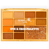 Paleta para Ojos y Rostro - Simply Bella | Cosméticos al por Mayor