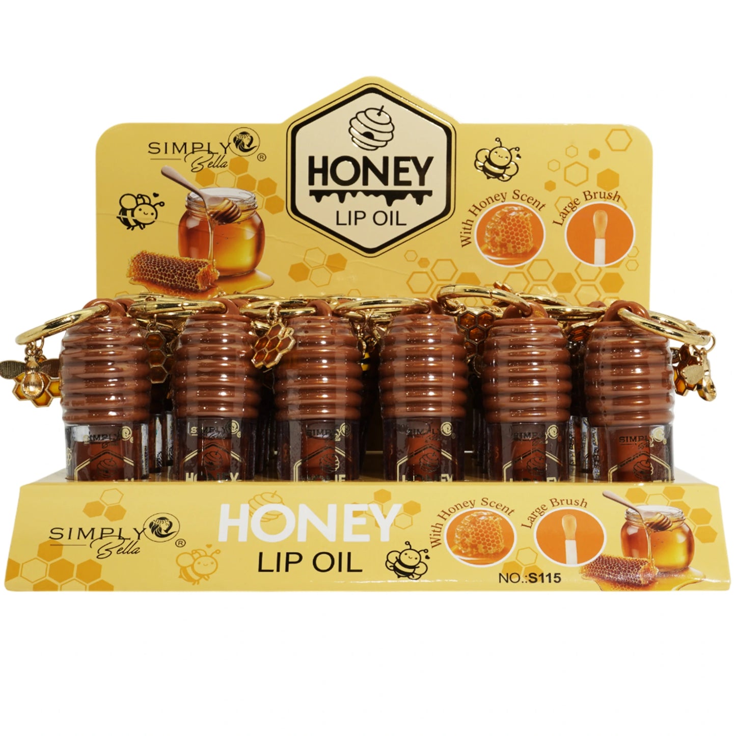 Aceite Labial Honey - Simply Bella | Cosméticos al por Mayor