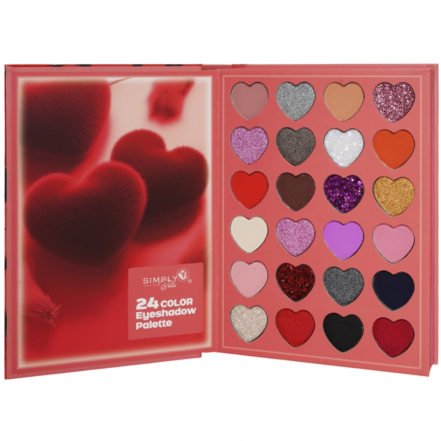 Paleta de Sombras Irresistible Book Simply Bella | Cosméticos al por Mayor