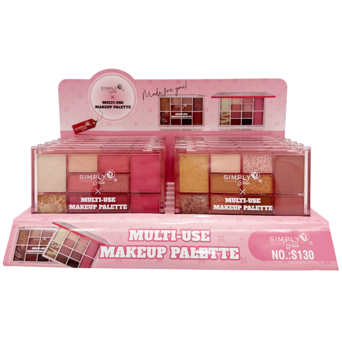 Paleta de Maquillaje Multiusos Simply Bella | Cosméticos al por Mayor
