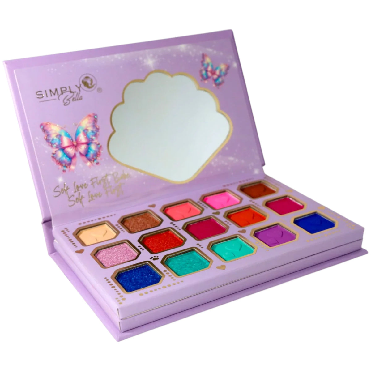 Paleta de Sombras Self Love Simply Bella | Cosméticos al por Mayor