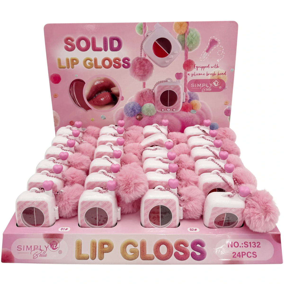 Brillo de Labios Sólido - Simply Bella | Cosméticos al por Mayor