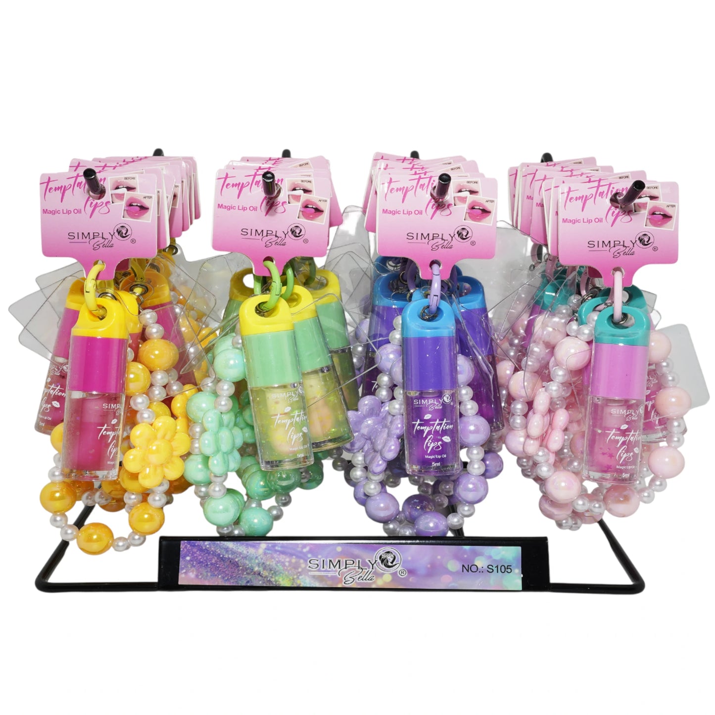 Aceite Labial Mágico Temptation Simply Bella | Cosméticos al por Mayor