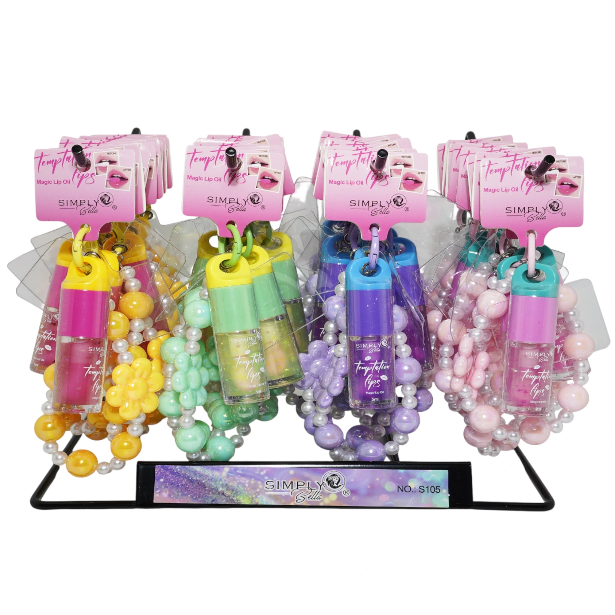 Aceite Labial Mágico Temptation Simply Bella | Cosméticos al por Mayor