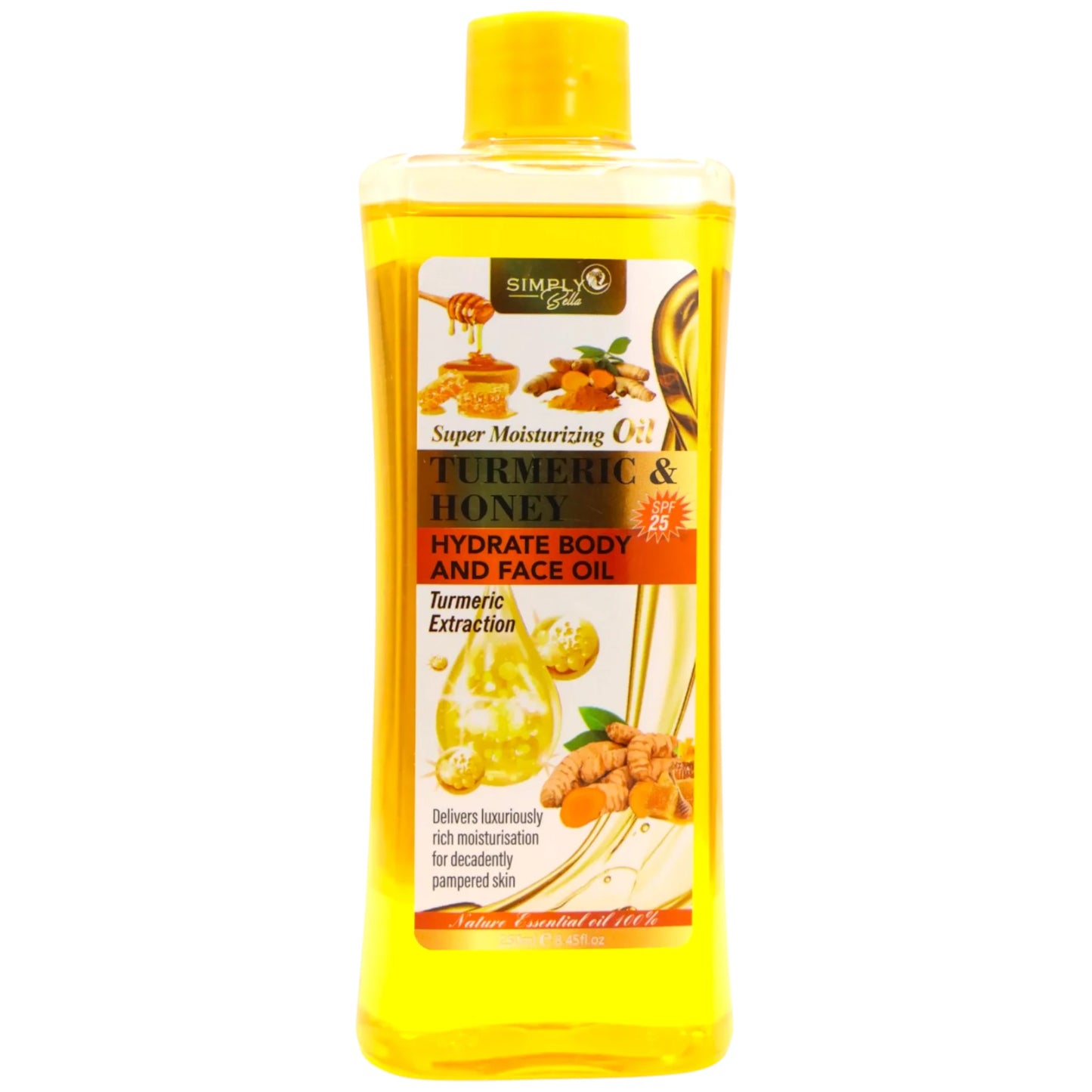Aceite de Cúrcuma y Miel - Simply Bella | Cosméticos al por Mayor