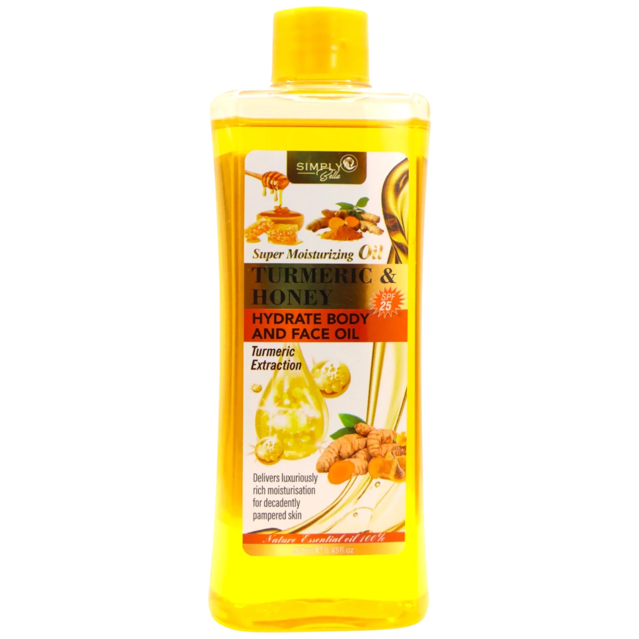 Aceite de Cúrcuma y Miel - Simply Bella | Cosméticos al por Mayor