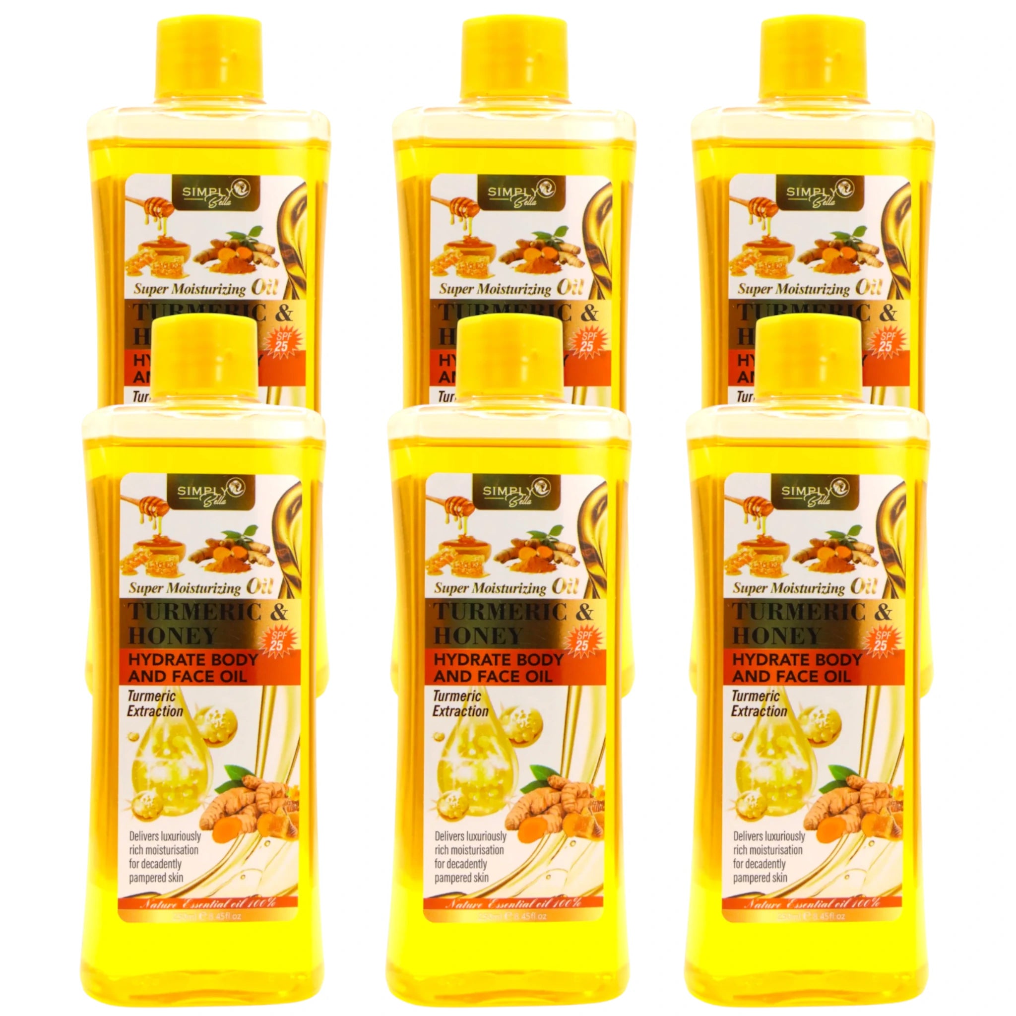 Aceite de Cúrcuma y Miel - Simply Bella | Cosméticos al por Mayor