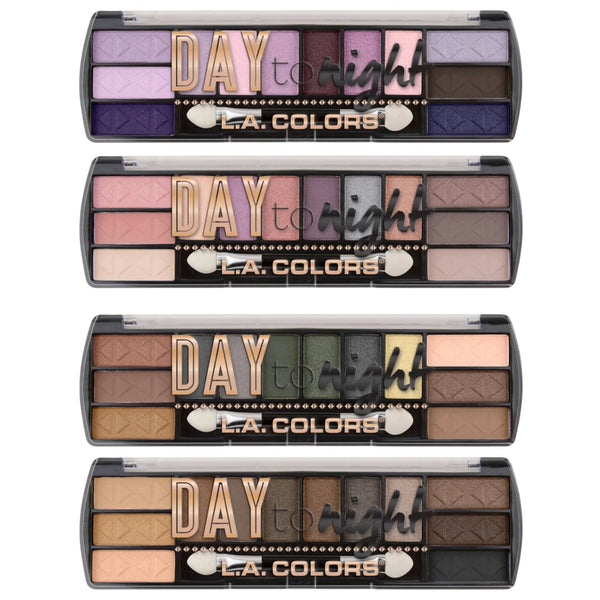 Sombras Para Dia y Noche L.A. Colors - Venta al por Mayor Display 132 Unidades (CAD73.1)