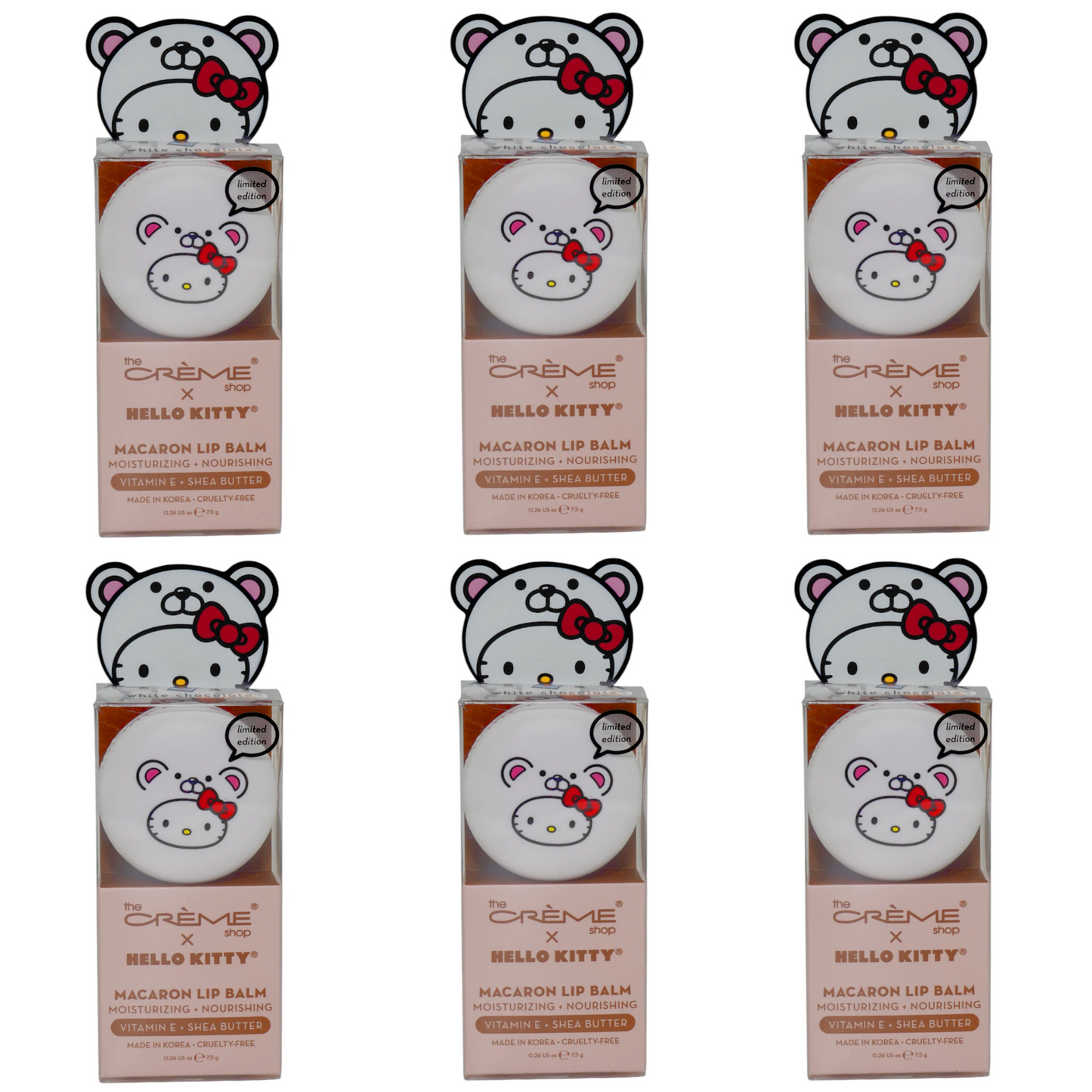 Bálsamo Labial Macaron Chocolate The Creme Shop | Cosméticos al por Mayor