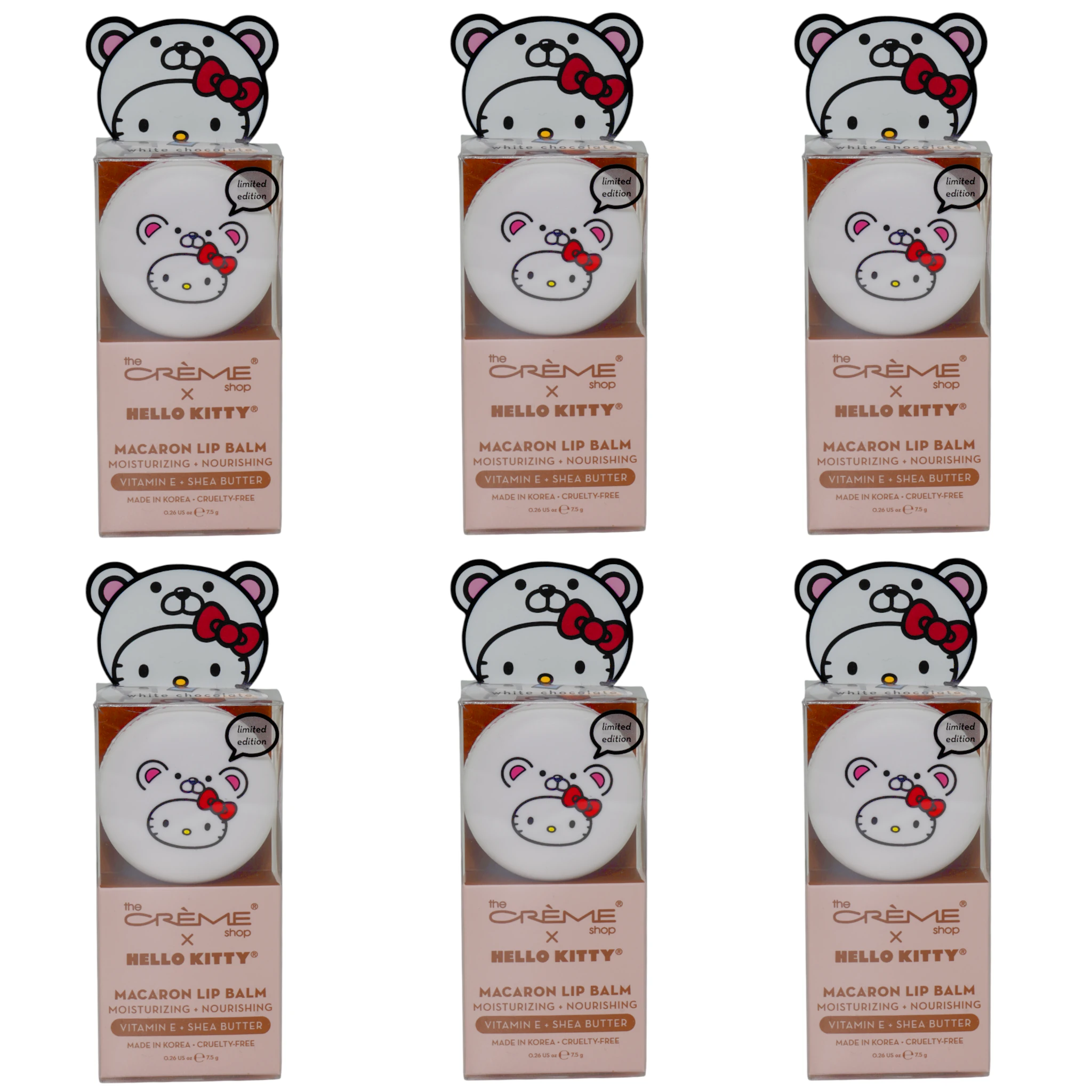 Bálsamo Labial Macaron Chocolate The Creme Shop | Cosméticos al por Mayor