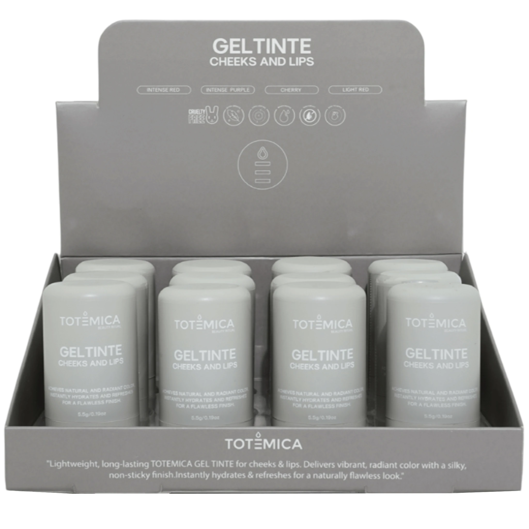 Gel Tinte para Mejillas y Labios - Totemica | Cosméticos al por Mayor