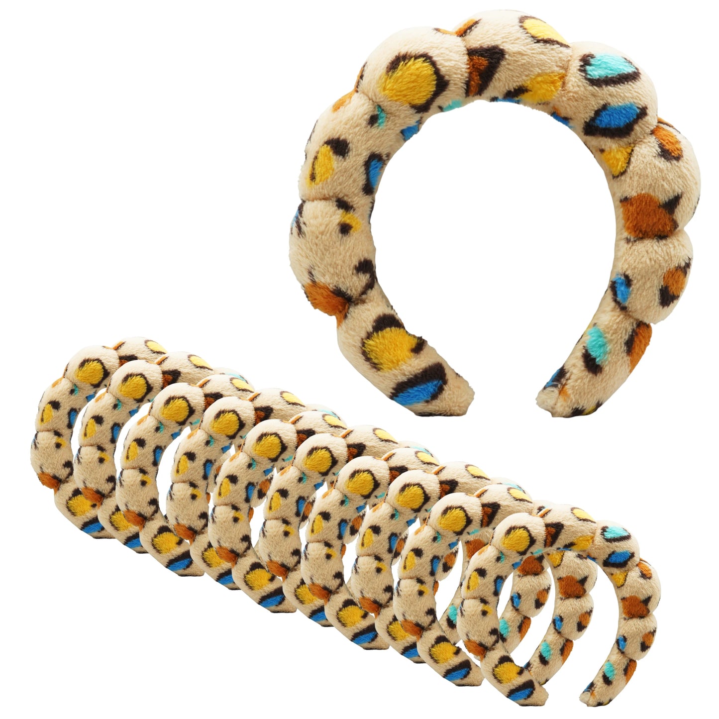 Diadema Leopardo Melocotón Totemica | Cosméticos al por Mayor