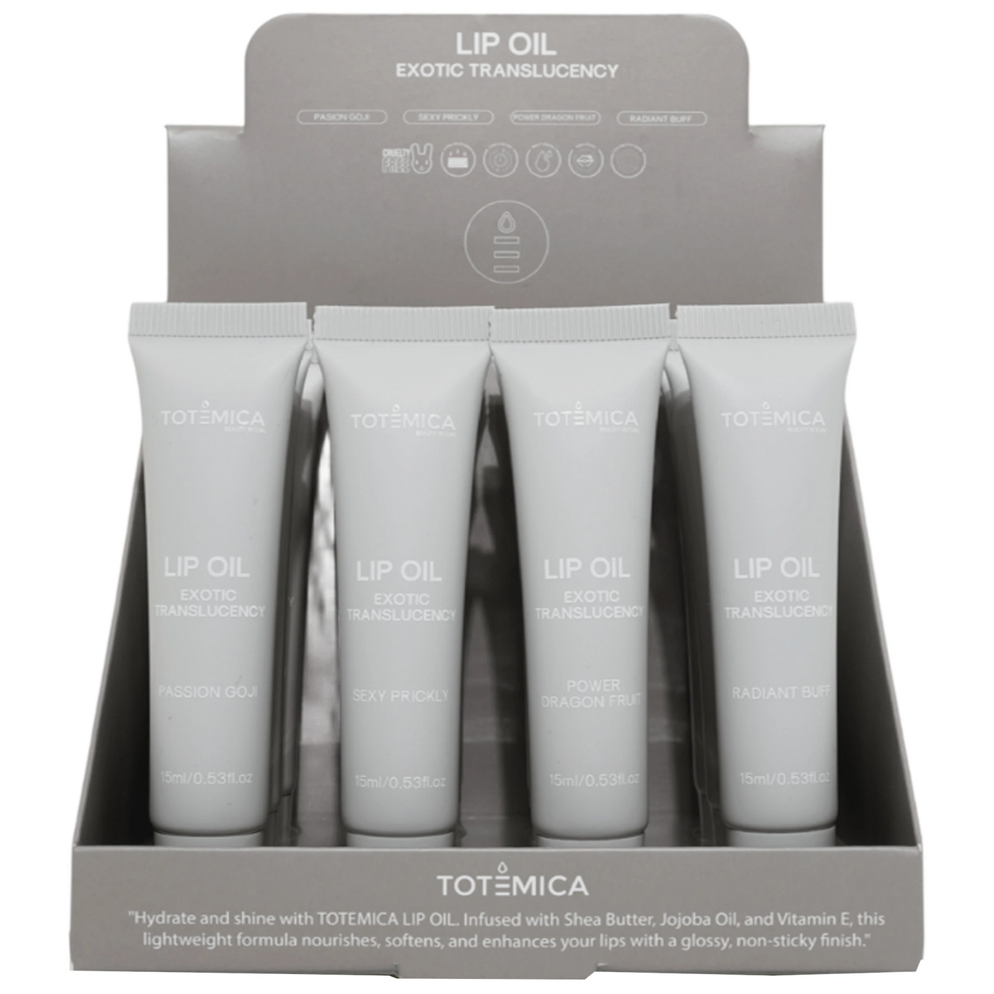 Aceite Labial Brillo Exótico - Totemica | Cosméticos al por Mayor