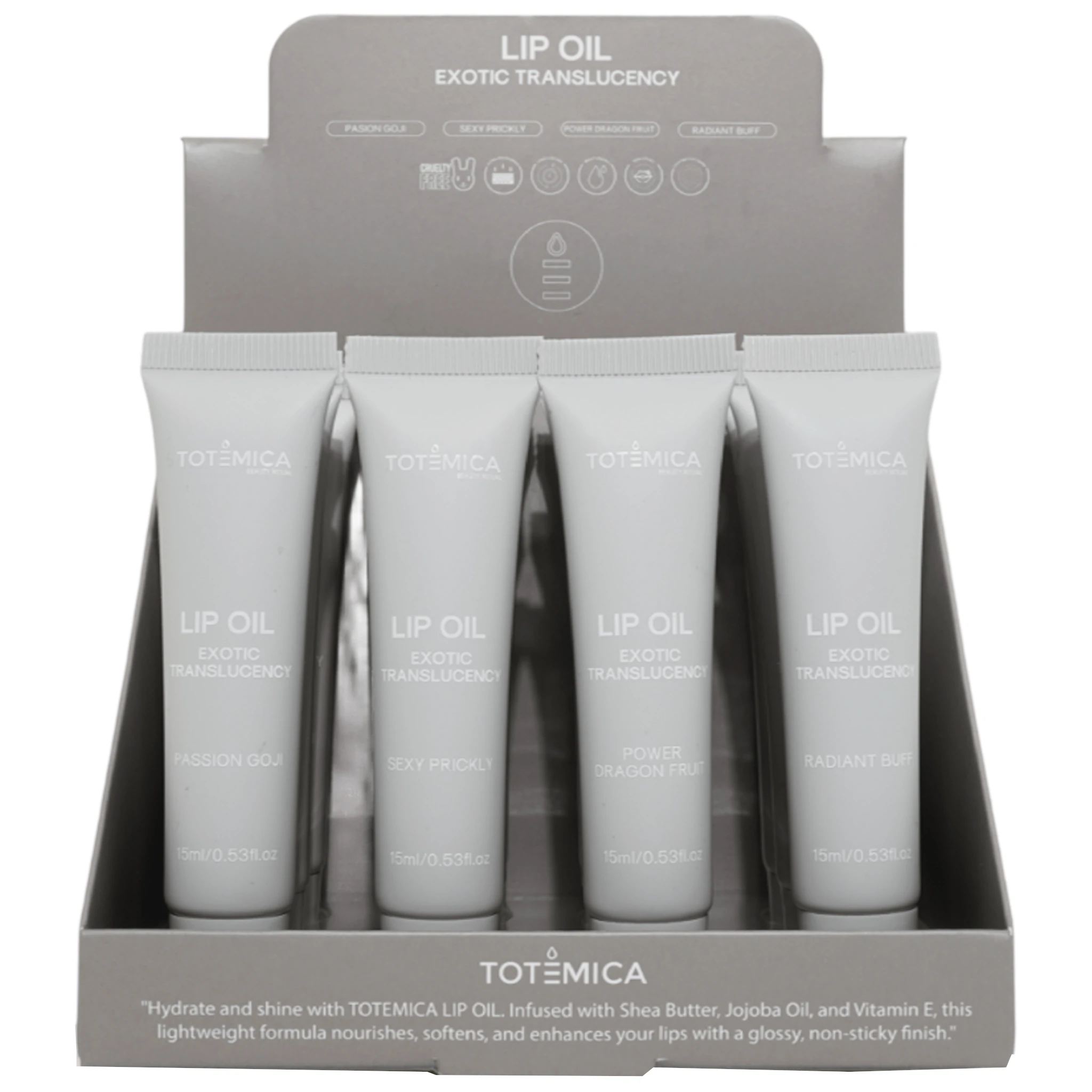 Aceite Labial Brillo Exótico - Totemica | Cosméticos al por Mayor