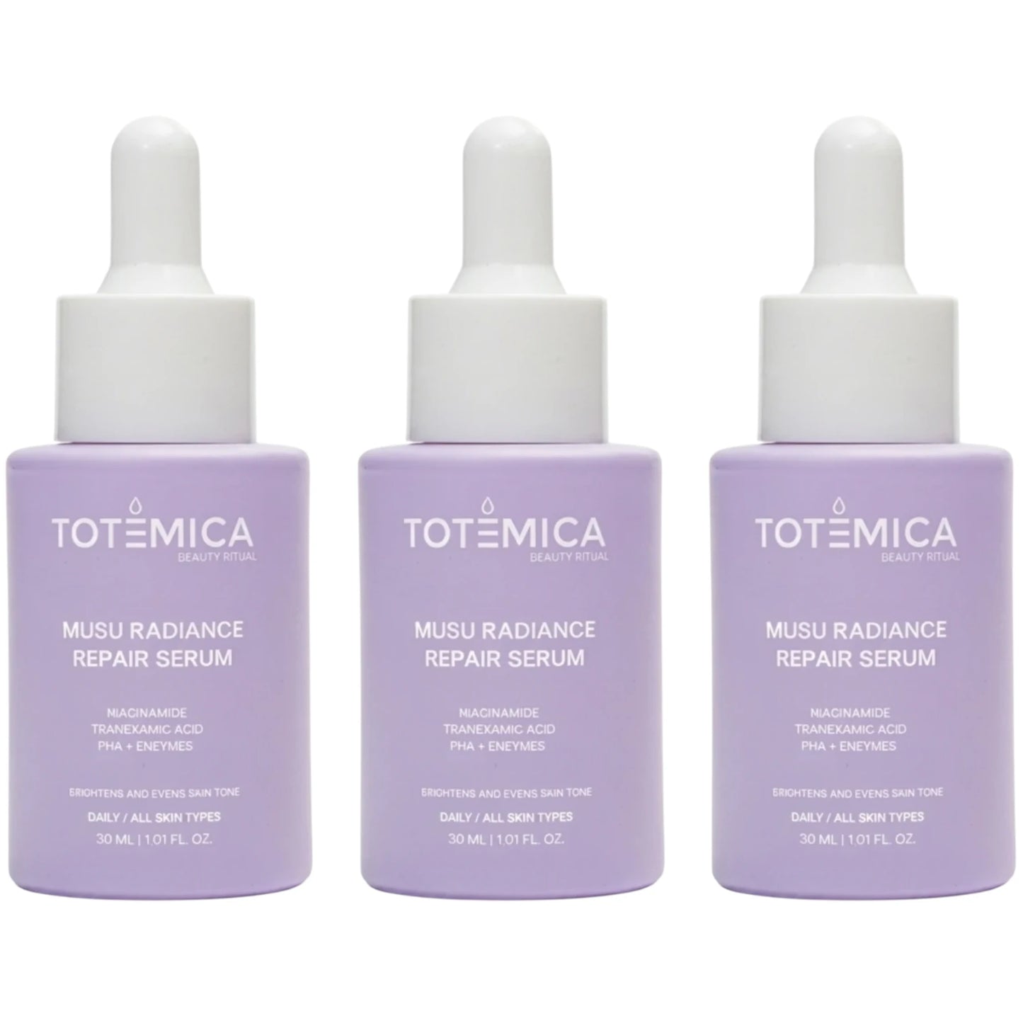 Sérum Reparador Musu Radiance Totemica | Cosméticos al por Mayor