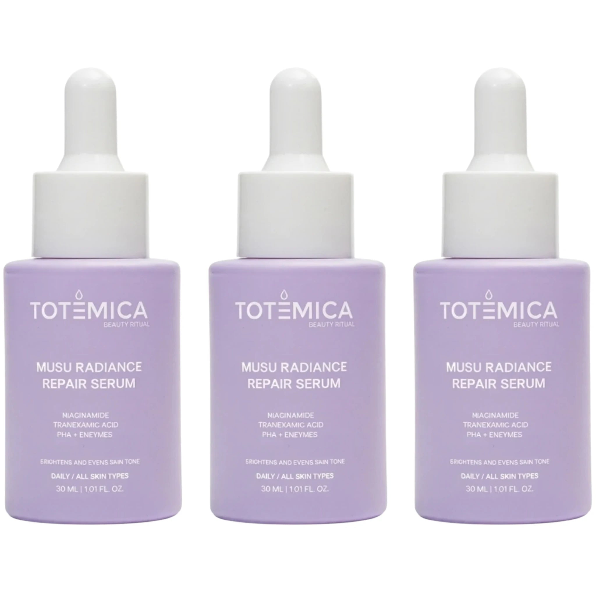 Sérum Reparador Musu Radiance Totemica | Cosméticos al por Mayor