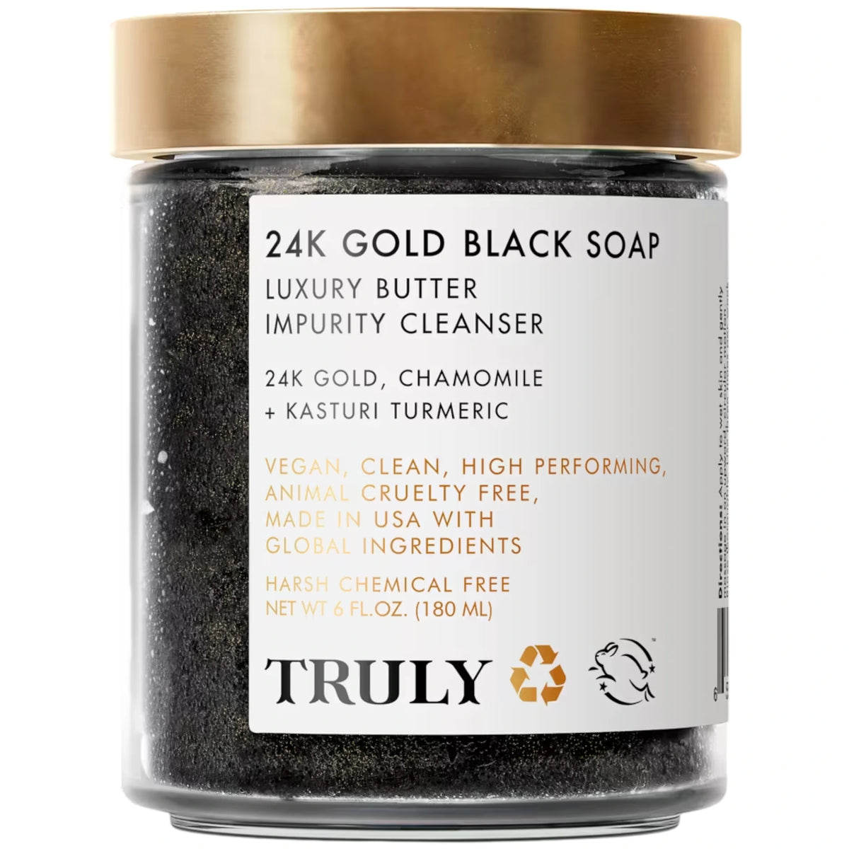 Jabón Negro 24k Gold Luxury Truly  | Cosméticos al por Mayor