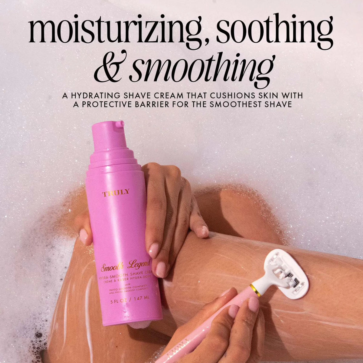 Crema de Afeitado Smooth Legend Hydra-smooth | Cosméticos al por Mayor