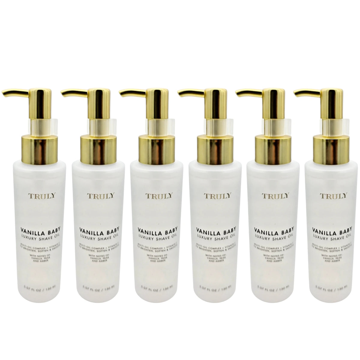Aceite de Afeitado Vanilla Baby Luxury Truly | Cosméticos al por Mayor